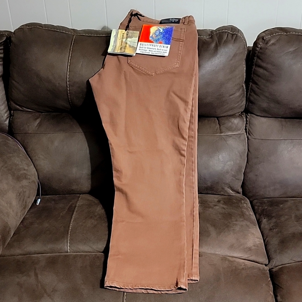 Bulletproof Denim, 40, and Brown